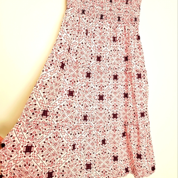 Ariat Memphis Western Halter Smocked Patterned Women's Maxi Dress Women's Size M - Picture 5 of 8